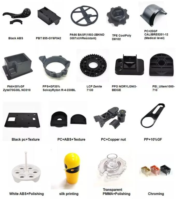 Custom Plastic Mold & ABS/PP/PC/PS/PA/POM Parts Injection Molding