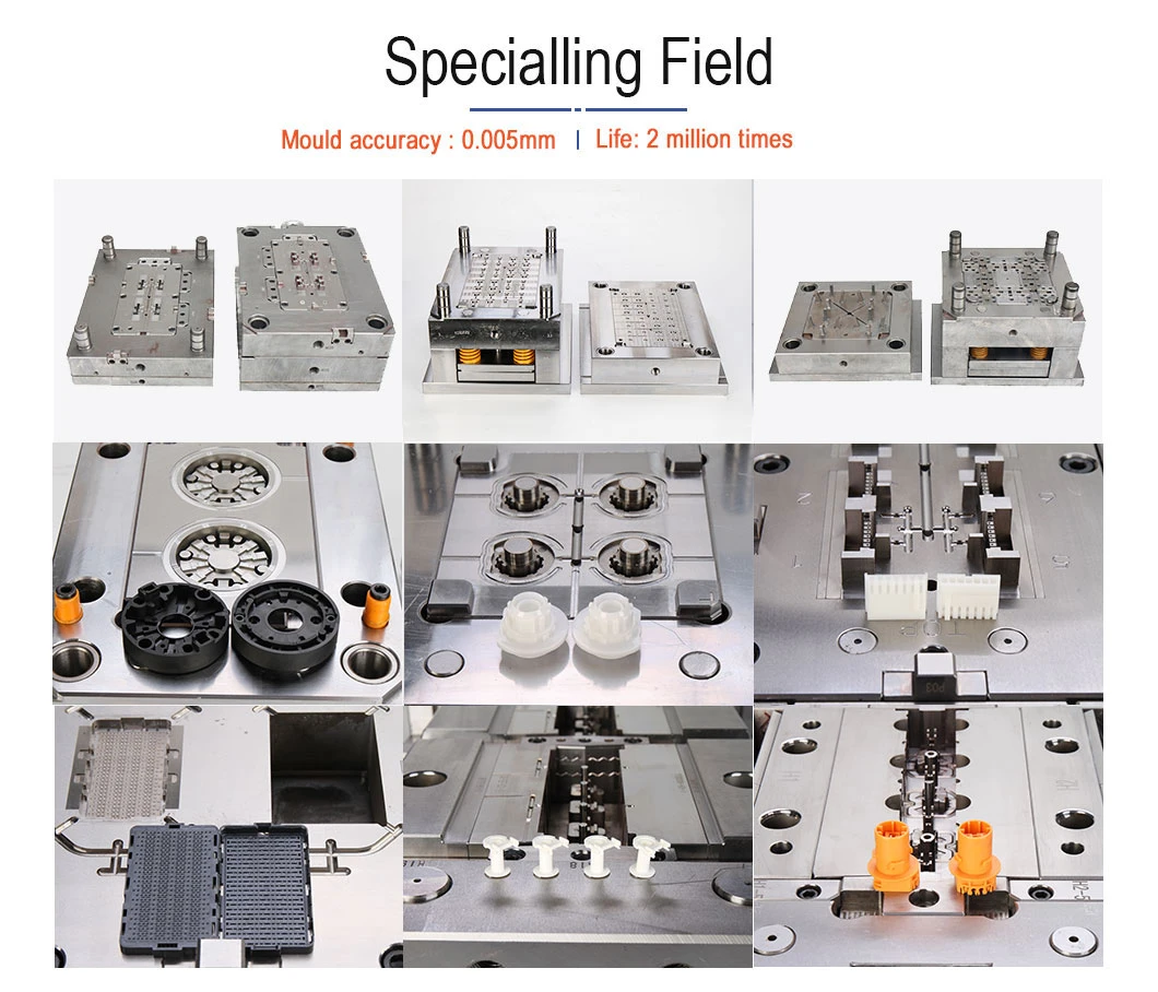 Ultra-High Purity (UHP) PFA Plastic Injection Mold Machined Parts Injection Molding & Assembly